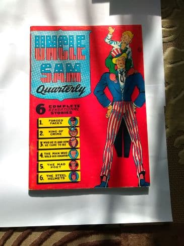 UNCLE SAM QUARTERLY 1975 REPRINT OF UNCLE SAM QUARTERLY NO 1