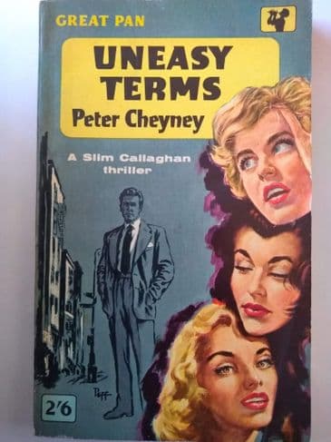 UNEASY TERMS BY PETER CHEYNEY (G280) (PAPERBACK)