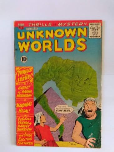 UNKNOWN WORLDS NO 11 October/November 1961