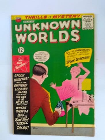 UNKNOWN WORLDS NO 12 December/January 1962