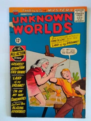 UNKNOWN WORLDS NO 13 February 1962