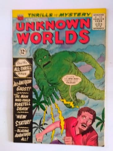 UNKNOWN WORLDS NO 17 August 1962