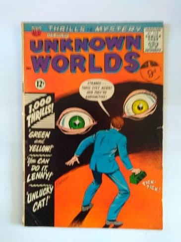 UNKNOWN WORLDS NO 31 May 1964