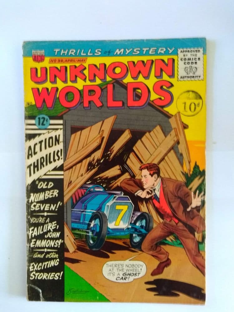 UNKNOWN WORLDS NO 39 April/May 1965