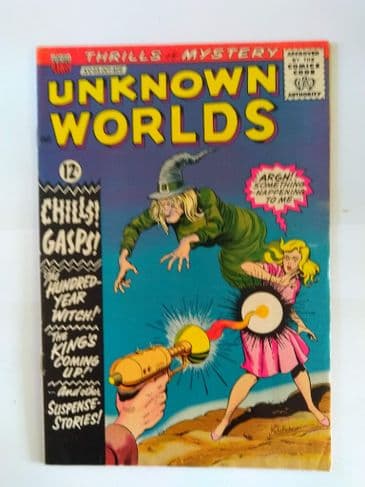 UNKNOWN WORLDS NO 43 October /November 1965