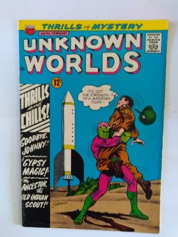 UNKNOWN WORLDS NO 45 February 1966