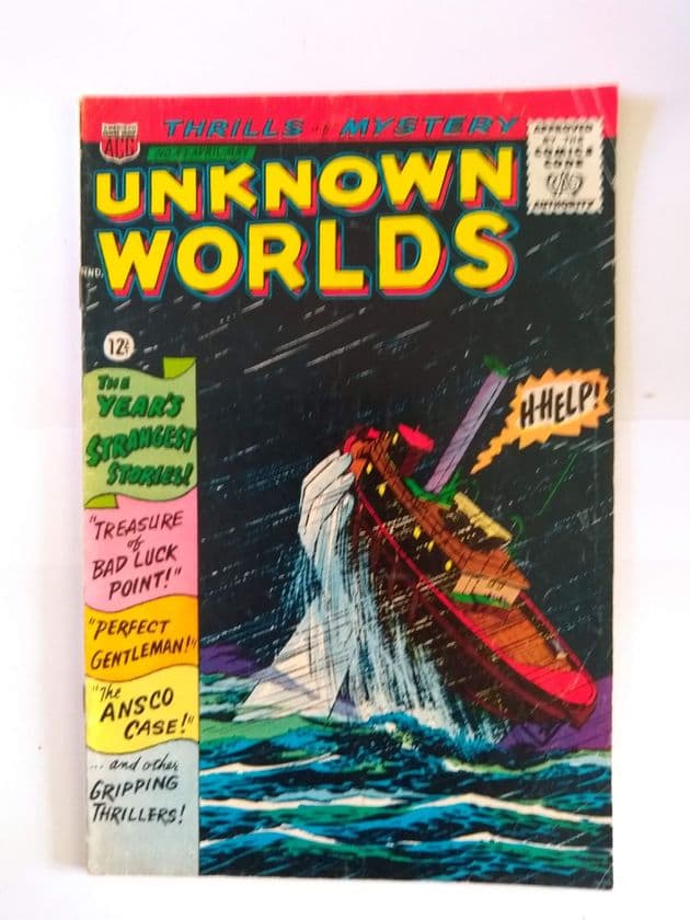 UNKNOWN WORLDS NO 47 April/May 1966