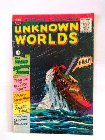 UNKNOWN WORLDS NO 47 April/May 1966