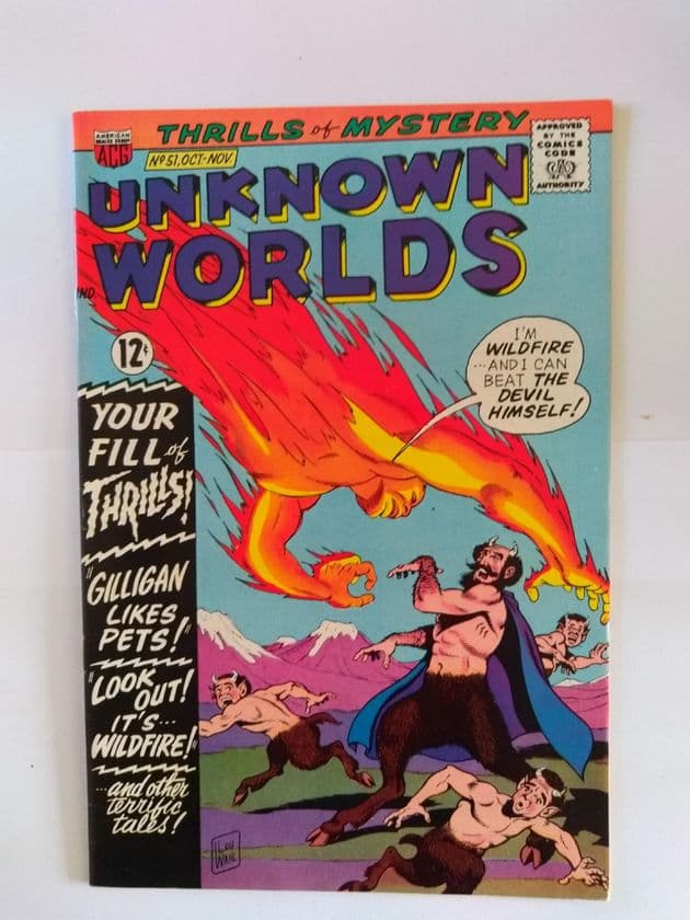 UNKNOWN WORLDS NO 51 October/November 1966