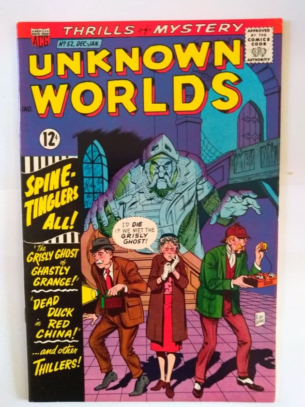 UNKNOWN WORLDS NO 52 December/January 1966