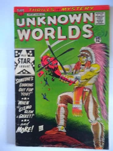 UNKNOWN WORLDS NO 57 August 1967