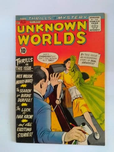 UNKNOWN WORLDS NO 6 March 1961