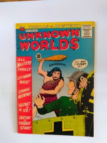 UNKNOWN WORLDS NO 7 April/May 1961