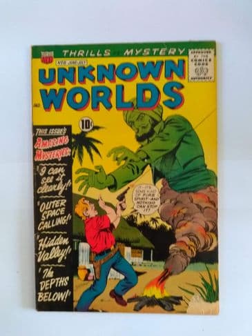 UNKNOWN WORLDS NO 8 June/July 1961