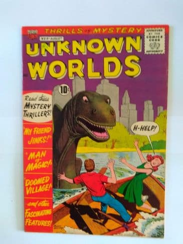 UNKNOWN WORLDS NO 9 August 1961