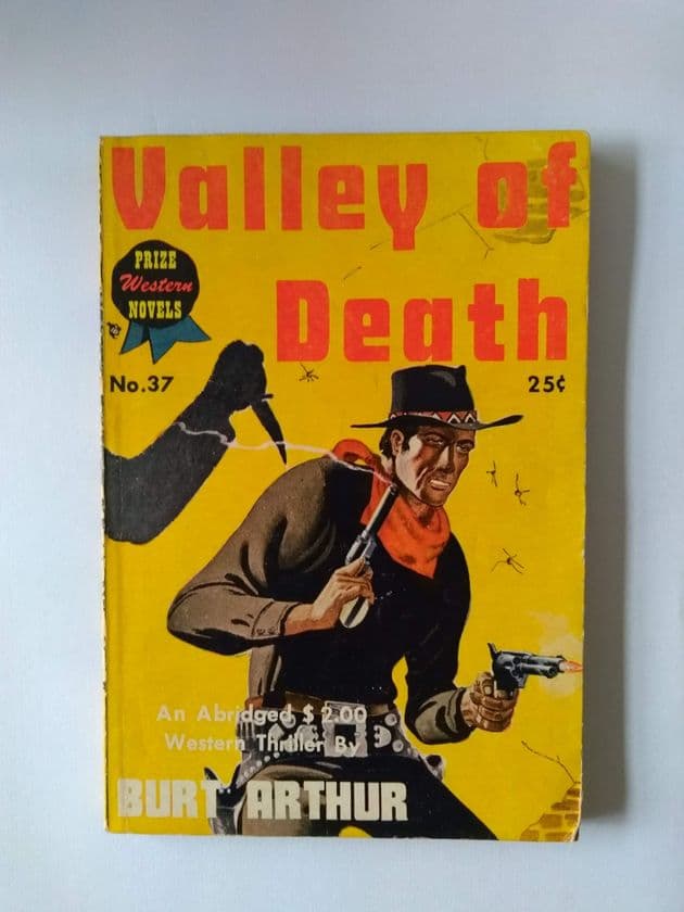 VALLEY OF DEATH by Burt Arthur  (NO 25 )  (Paperback )
