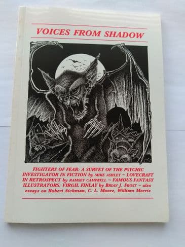 VOICES FROM SHADOW EDITED BY DAVID SUTTON (PAPERBACK) RARE