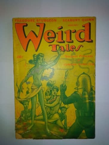 WEIRD TALES Jan 1948 Vol 40 No 2.