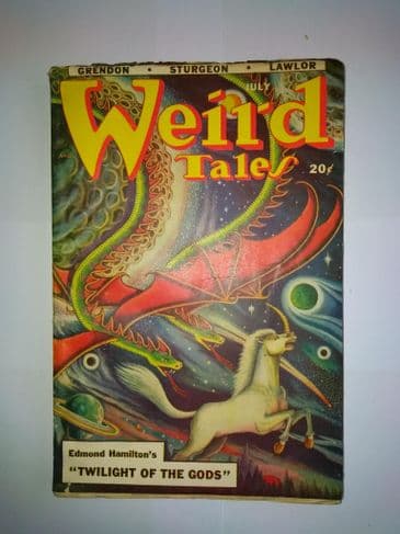 WEIRD TALES July 1948 Vol 40 No 5.