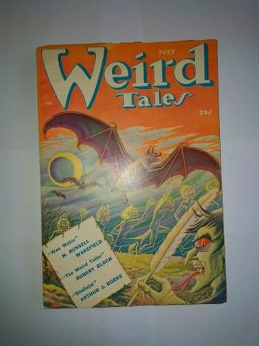 WEIRD TALES July 1950 Vol 42 No 5.