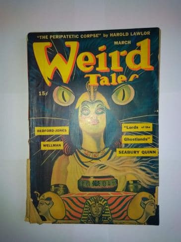 WEIRD TALES Mar 1945 Vol 38 No 4.