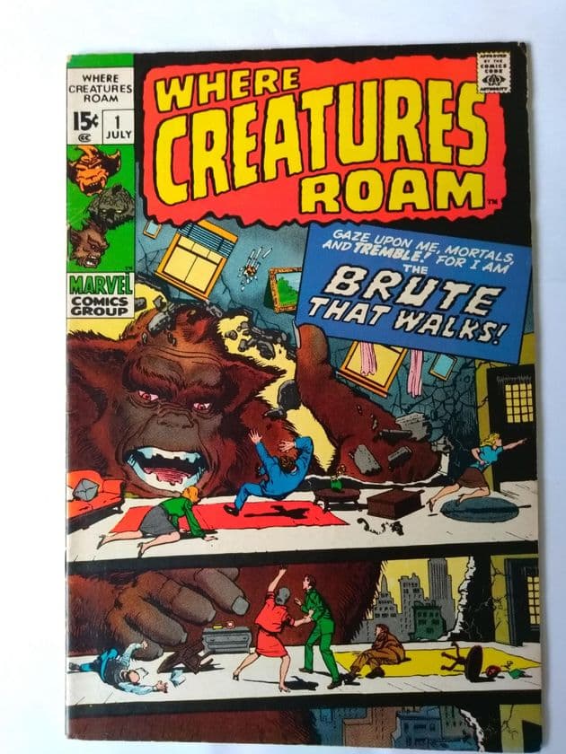 WHERE CREATURES ROAM  NO 1 July 1970
