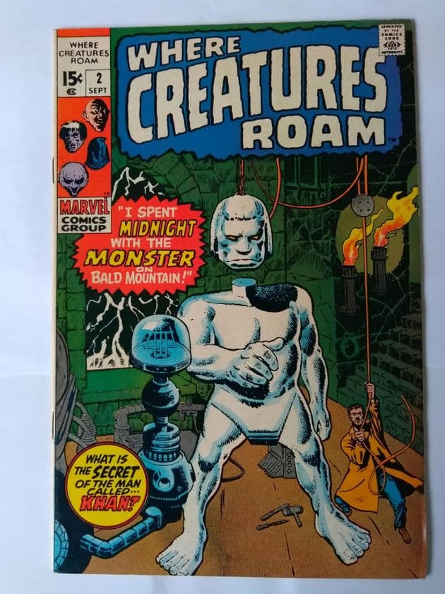 WHERE CREATURES ROAM  NO 2 September 1970
