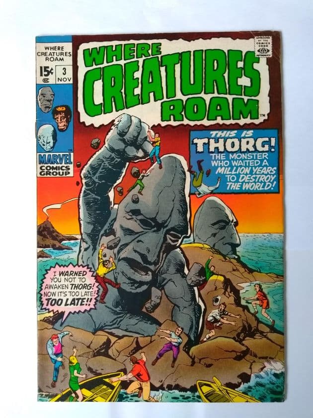WHERE CREATURES ROAM  NO 3 November 1970