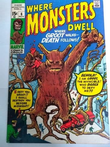 WHERE MONSTERS DWELL  NO 6 NOV 1970