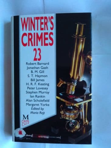 WINTER'S CRIMES 23 edited by Maria Rejt Signed (Hardcover)