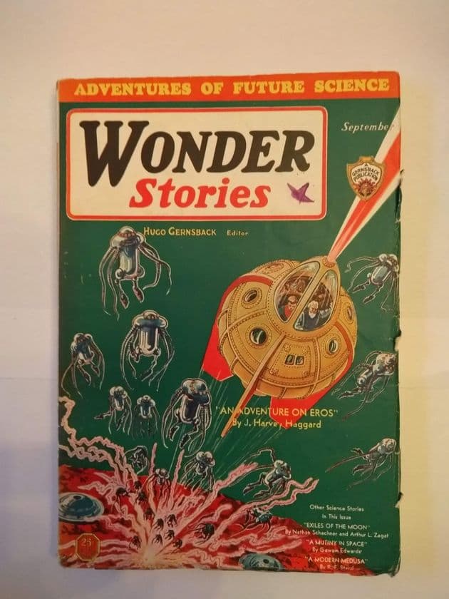 WONDER STORIES VOL 3  NO 4 SEPT 1931