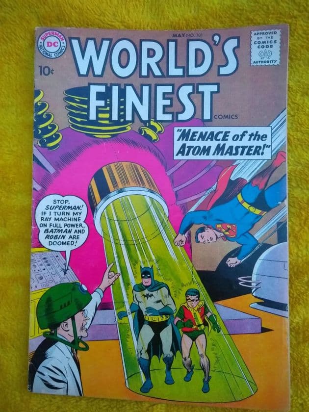 WORLD'S FINEST COMICS NO 101 May 1959.