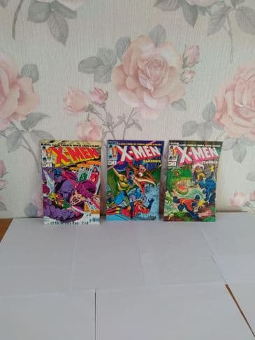 X Men Vol 1 Nos 1,2 & 3 1983,84