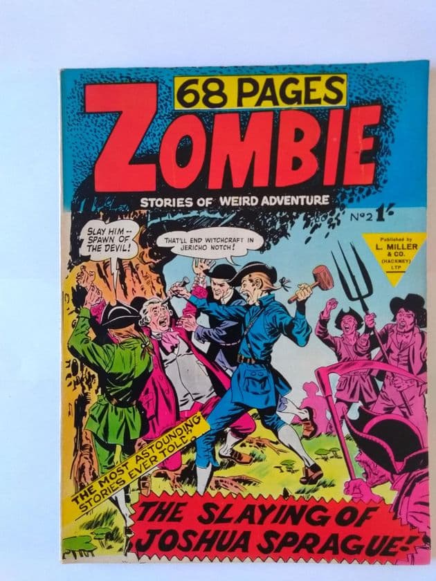 ZOMBIE NO 2 (British Edition) 1961?