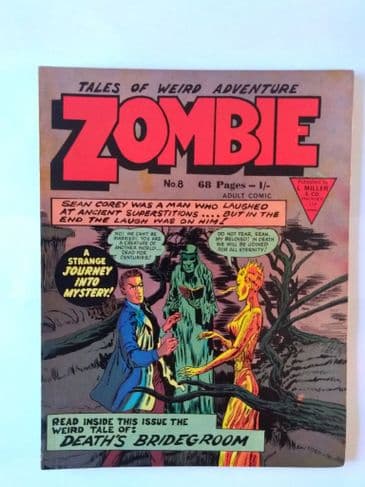 ZOMBIE NO 8 (British Edition) 1961?