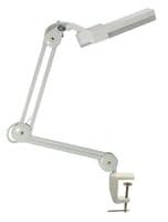 1.75X Long Reach, Articulated Arm, G-Clamp, Daylight LED Magnifier SUPERWide Lens