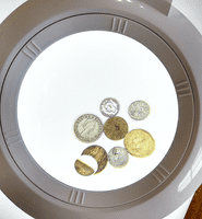 1.75X Long Reach Floor Stand and G-Clamp Magnifier Wide Lens, Daylight LED changeable Lens