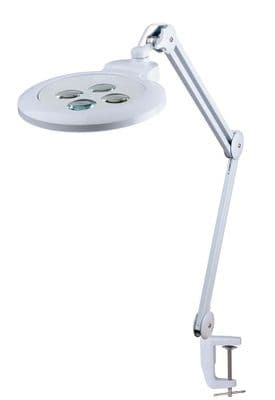 3-4.75X  MULTI-MAG Unique, Long Reach, G-Clamp LED Illuminated Magnifier, Daylight LED