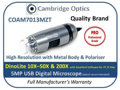 Digital Microscope 200X ALU POL PRO 5MP