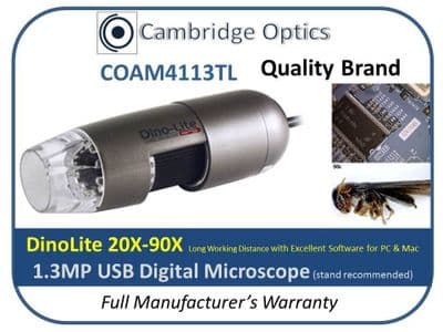 Digital Microscope 90X Long WD PRO 1.3MP