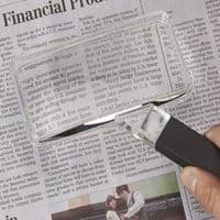 Eschenbach Economic Handheld 1.85x Magnification 120x55mm Rectangular