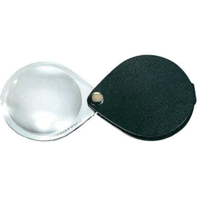 Eschenbach Economy Folding Pocket 3.5x Magnification 50mm Diameter- Black