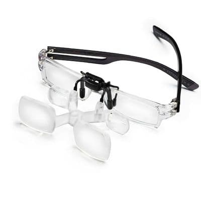 Eschenbach MaxDETAIL Clip Spectacle Vision Aid 2X Magnification