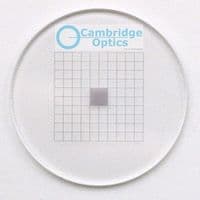 Microscope Eyepiece Reticle Micrometer Counting Grid 10x10mm with 1mm ...