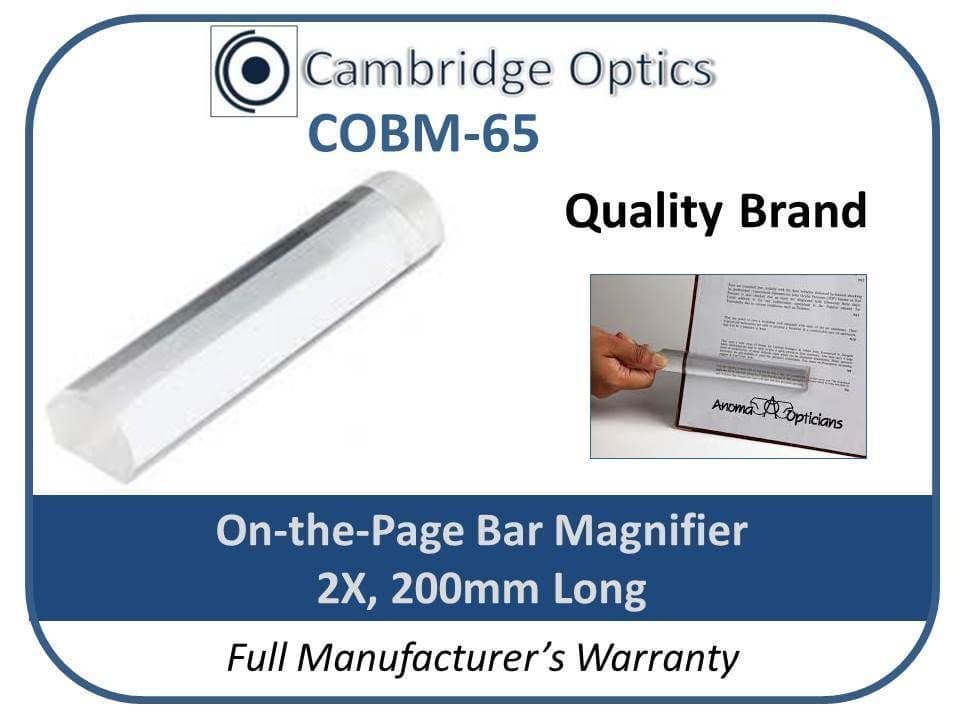 On The Page Bar Magnifier 2x 200mm