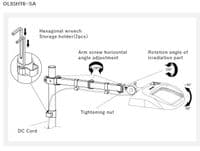 OTSUKA 180mm SuperWide Lens, Industrial Grade, LED Illuminated, Interchangeable Lens Magnifier 2X-8X