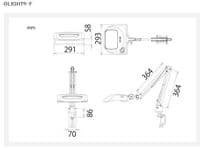 OTSUKA 180mm SuperWide Lens, Industrial Grade, LED Illuminated, Interchangeable Lens Magnifier 2X-8X