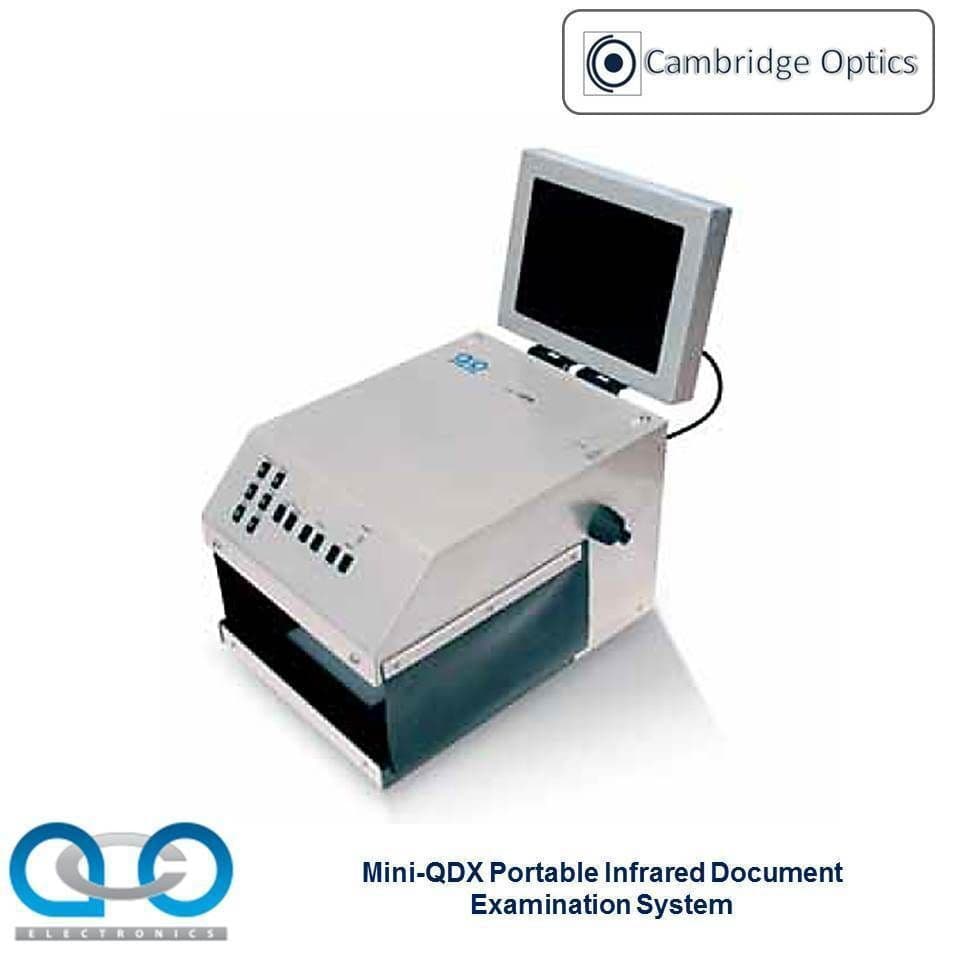 QDX-430 Compact Portable Infrared Document Examination System - Forgery ...