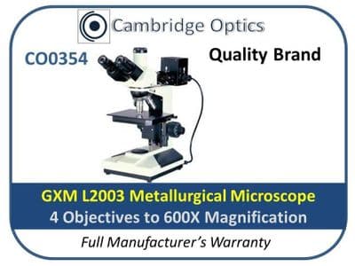 Trinocular Metallurgical Microscope