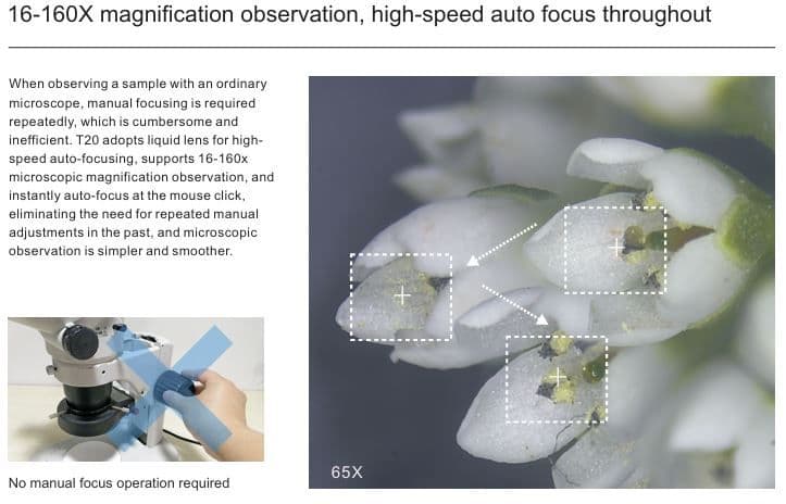 UMTmetrics CO-T20 Smart 3D Measuring Digital Microscope
